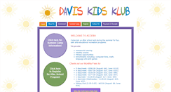 Desktop Screenshot of daviskidsklubaccess.com